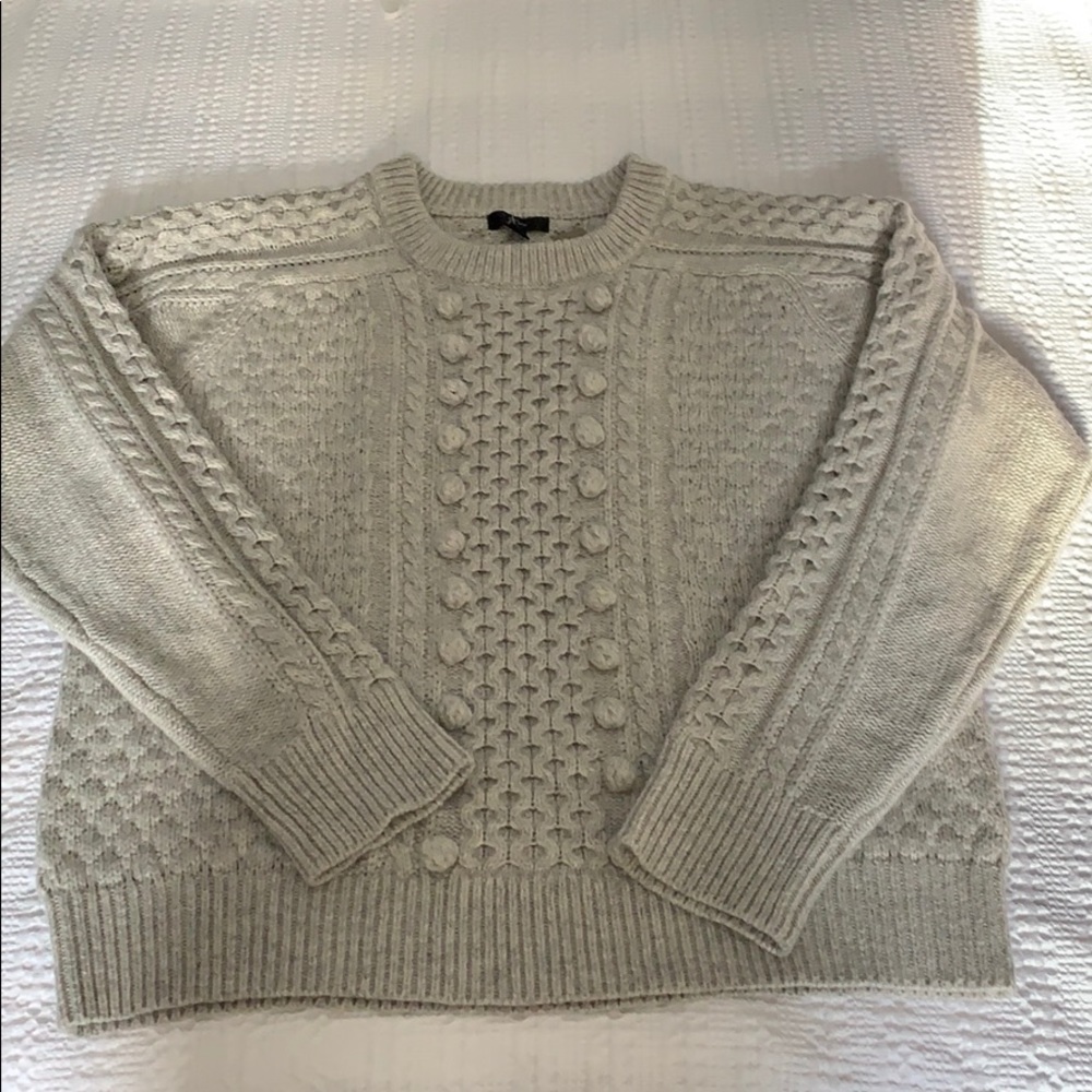 SALE! 🎃 J Crew Popcorn Cable Knit Sweater - Picture 4 of 8